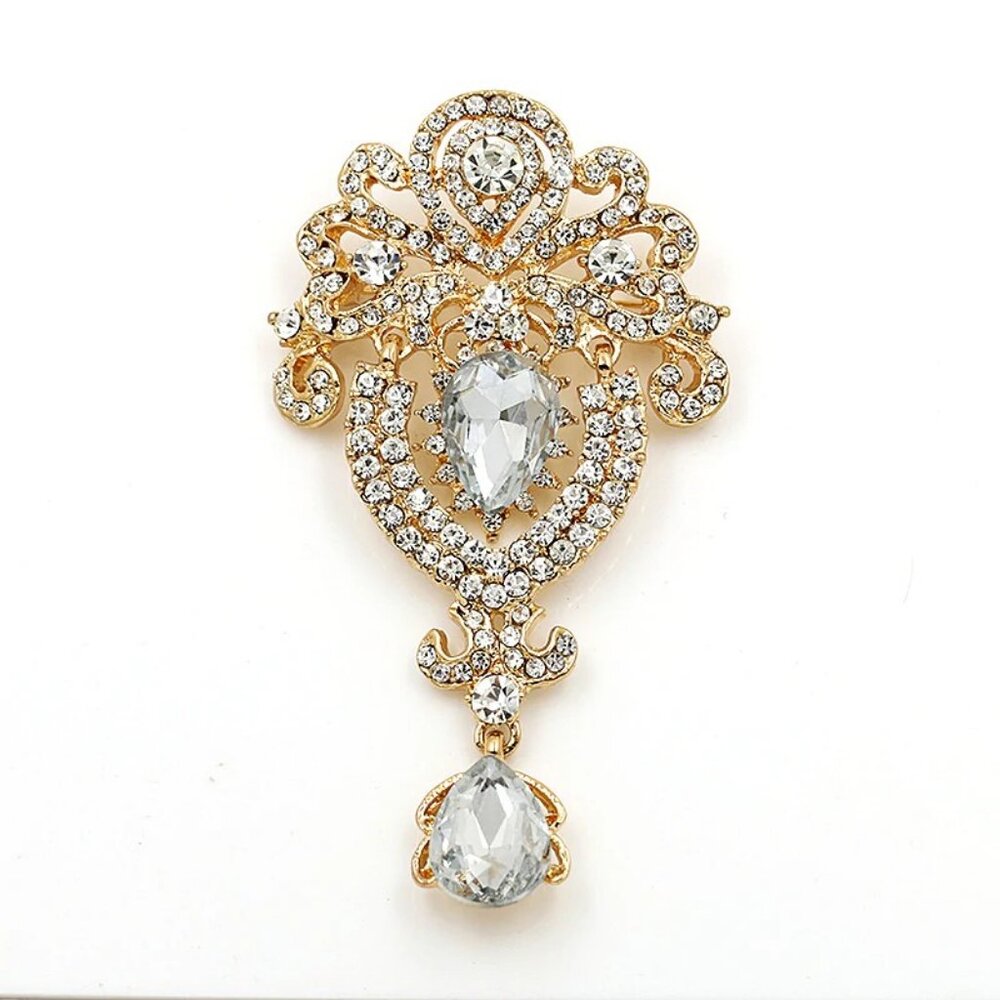 Gold Brooch Large